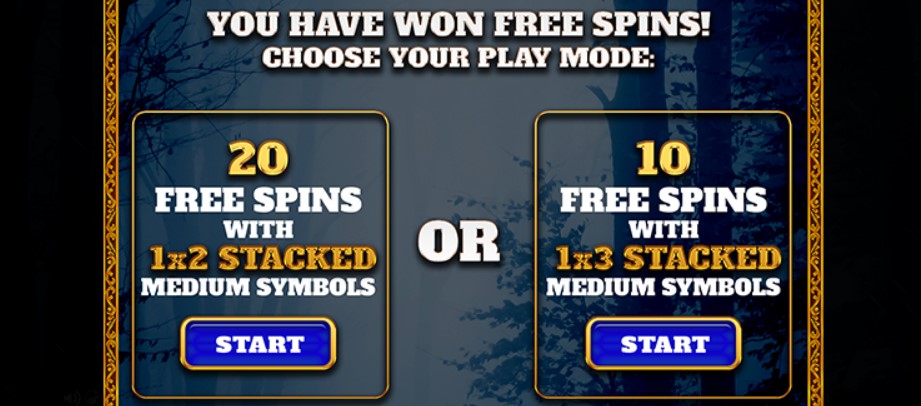 Wolf Fang Winter Storm Free Spins