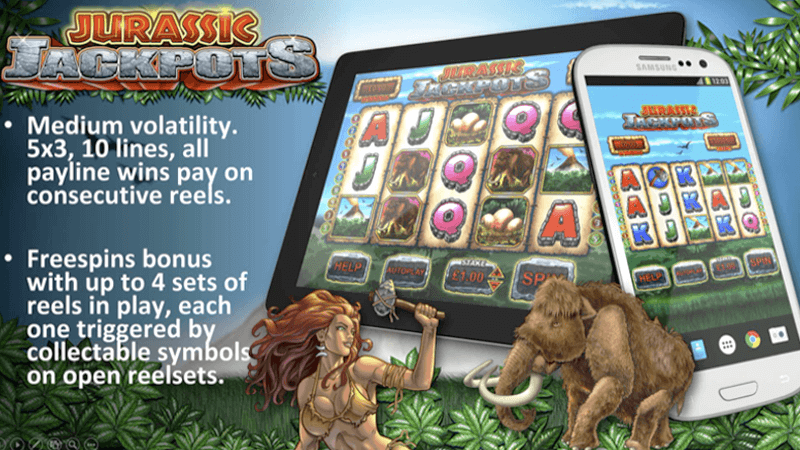 Reflex Gaming Jurassic Jackpots