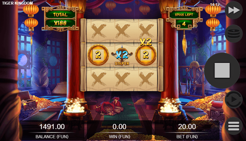 Tiger Kingdom Infinity Reels multiplier