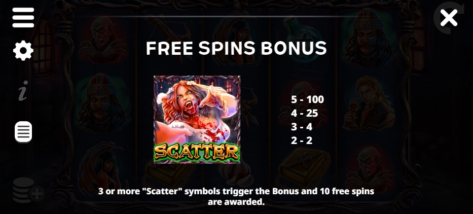 Blood Hunters Free Spins
