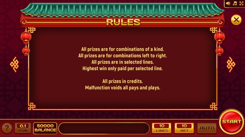 Delighted Dragon Game Rules