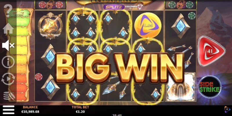 Rise of the Valkyrie Splitz big wins