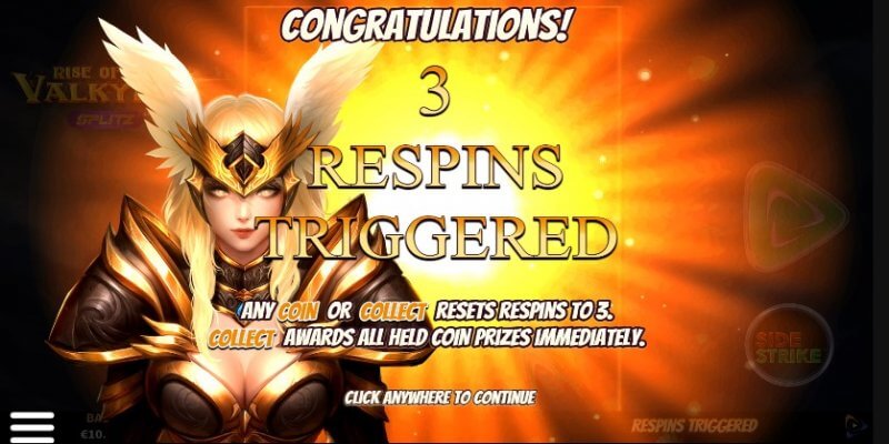 Rise of the Valkyrie Splitz respins