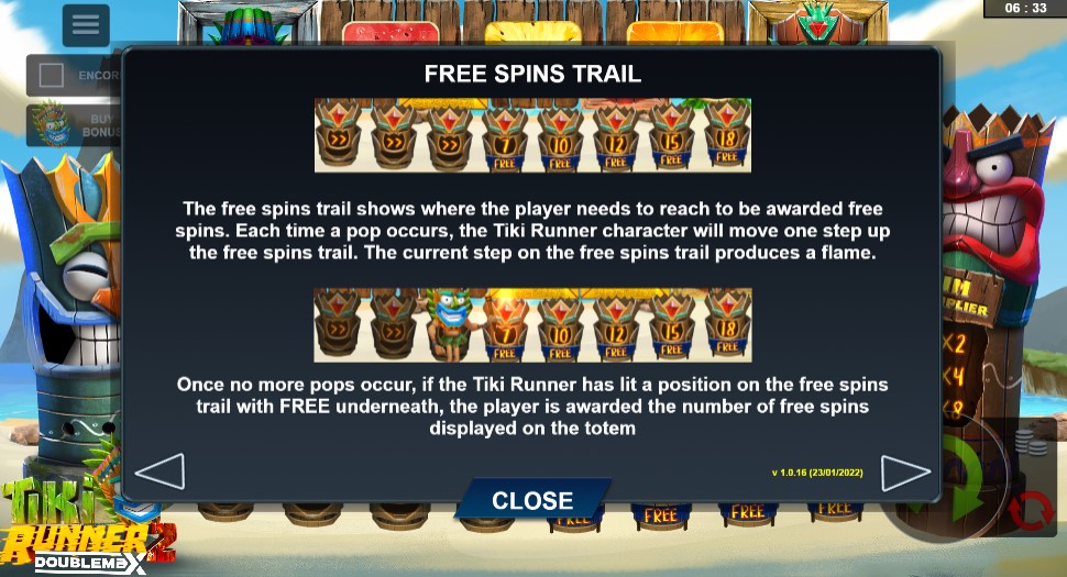 Tiki Runner 2 Free Spins