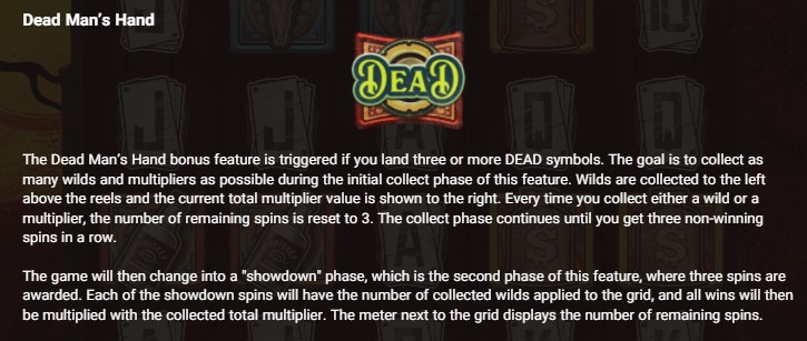 Wanted Dead or a Wild Dead Man's Hand