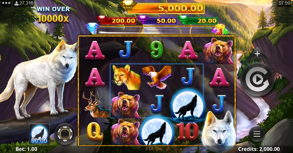 Wolf Call Main Screen
