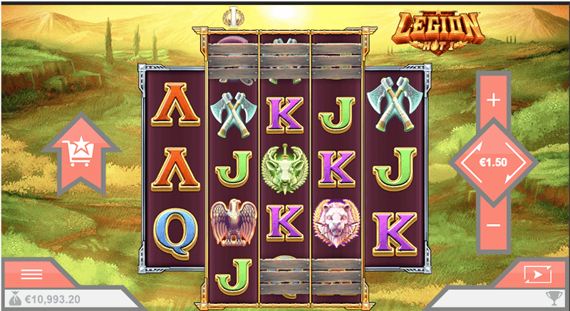 Legion Hot 1 slot game by Hot Rise Games