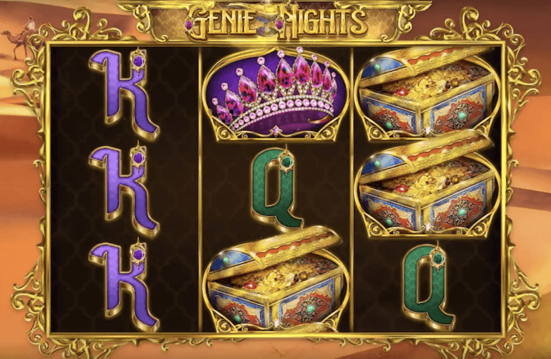 Genie Nights slot layout