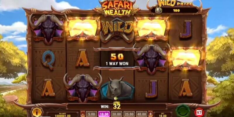 Safari of Wealth symbols