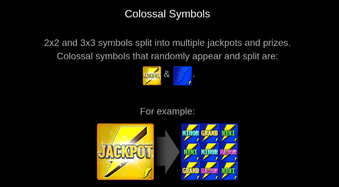 Lightning Gorilla Colossal Symbols