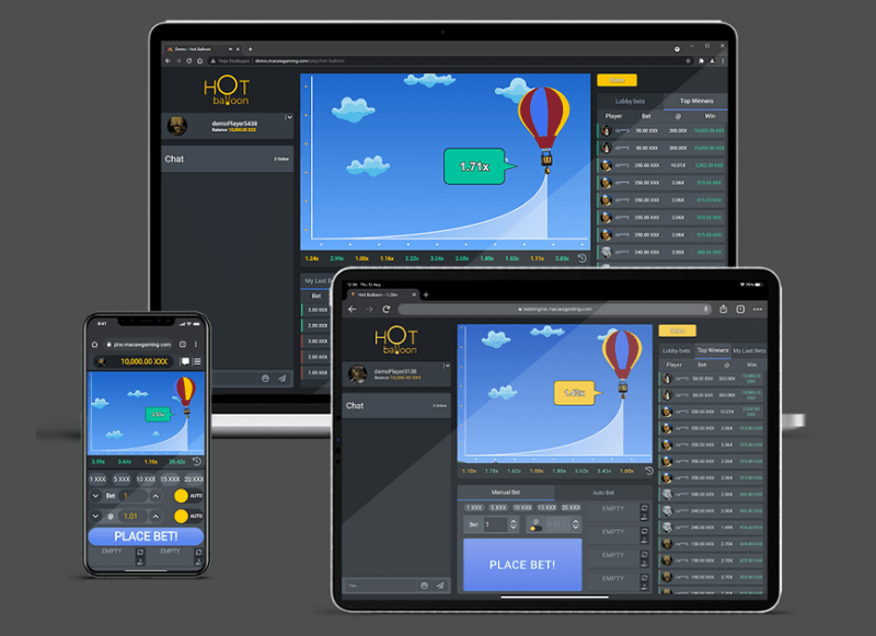 Macaw Gaming Hot Balloon