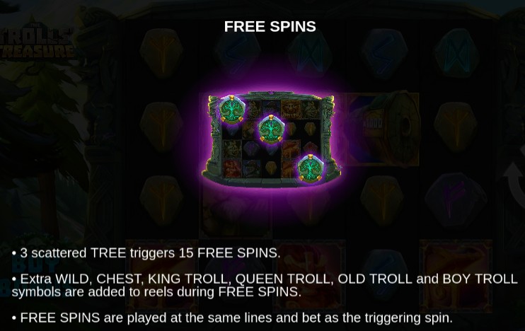 The Trolls Treasure Free Spins