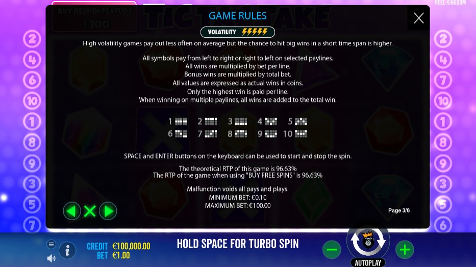Tic Tac Take Game Rules