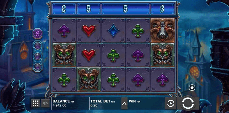 Nightfall slot layout