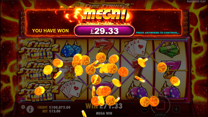 Fire Strike 2 big wins