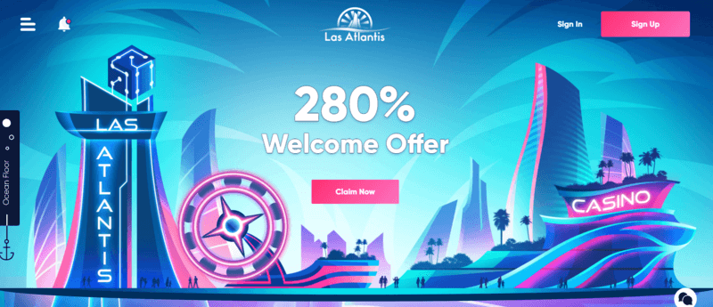 Best Online Casinos in the USA - Las Atlantis