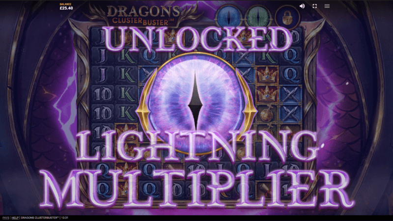 Dragons Clusterbuster Lightning Multiplier