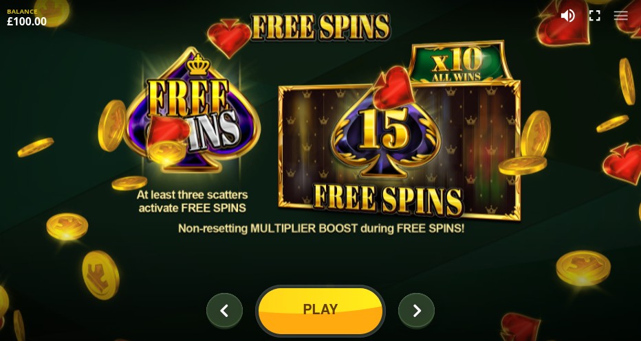 Diamond Royale Free Spins