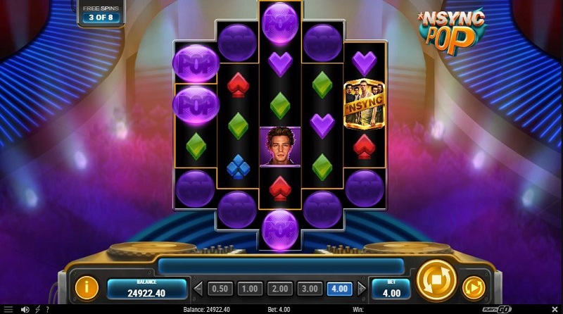 NSYNC Pop bonus game