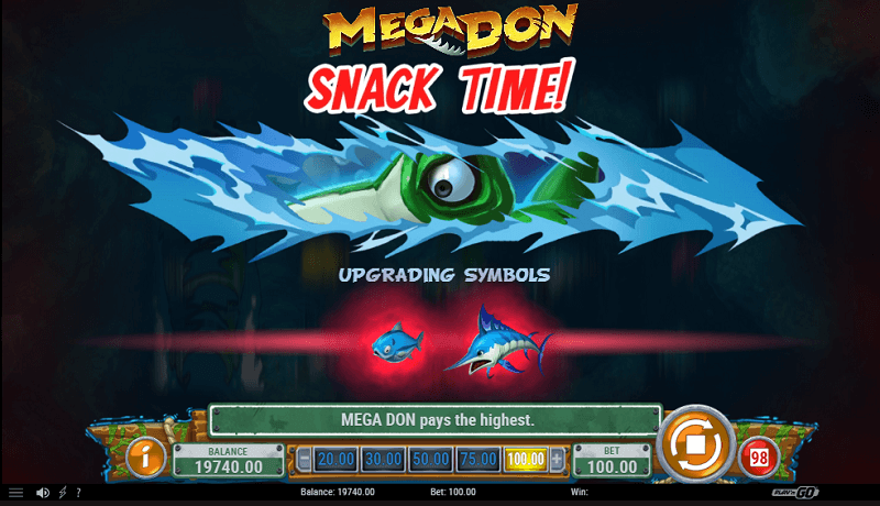 Mega Don snack time