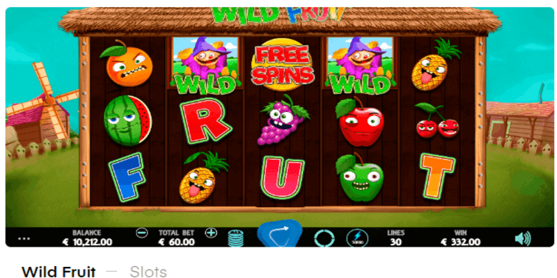 Wild Fruit slot by Caleta