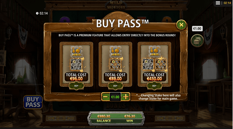 Wild Showdown Buy Pass