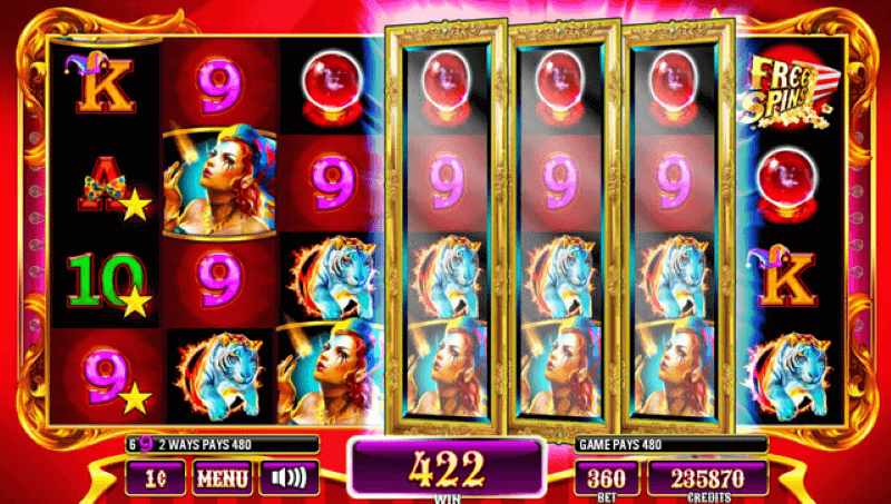 Carnival of Mirrors by Incredible Technologies casino games