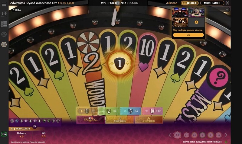 Adventures Beyond Wonderland Wheel