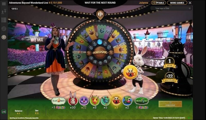 Adventures Beyond Wonderland Wonderspins