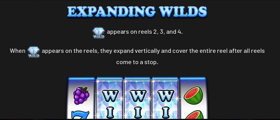 Wilds of Fortune Expanding Wilds
