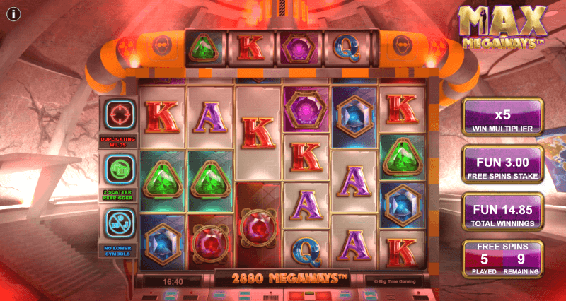 Max Megaways scatters