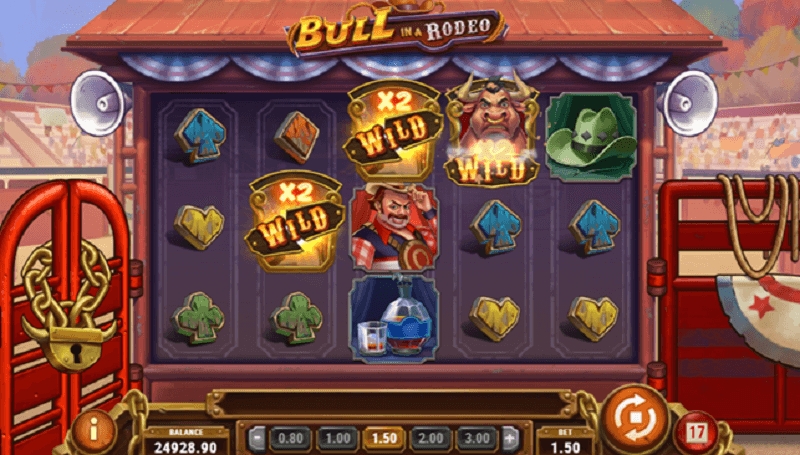 Bull In A Rodeo symbols