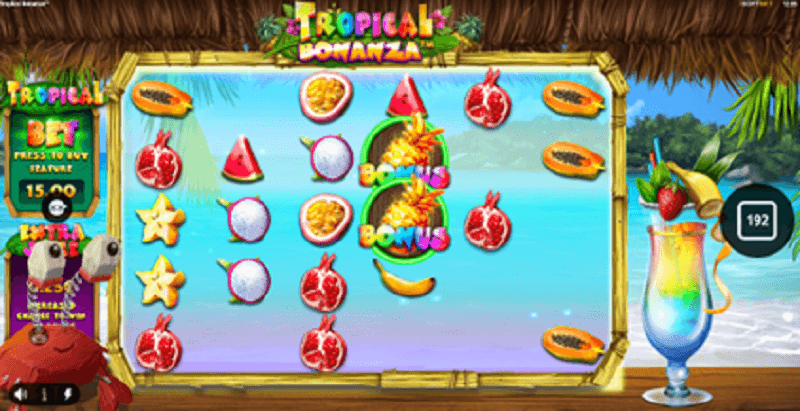 Tropical Bonanza symbols