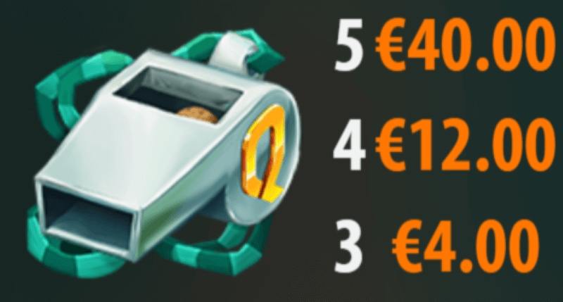 Spinions Game Day slot paytable 4