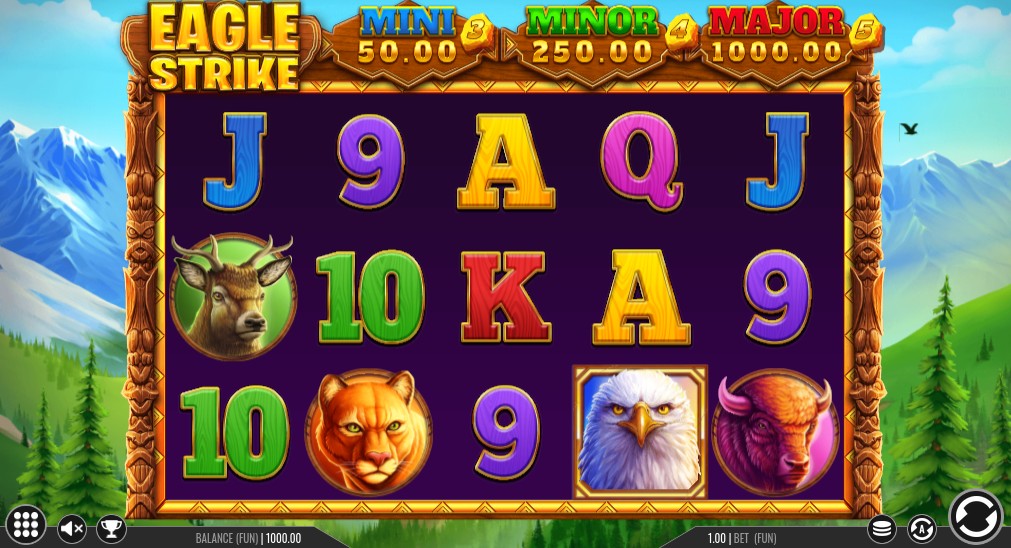 Eagle Strike Main Screen