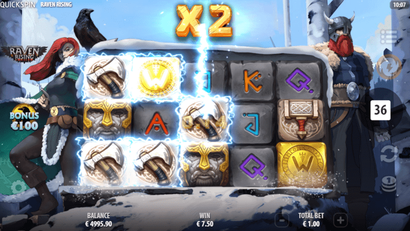 Raven Rising slot multiplier