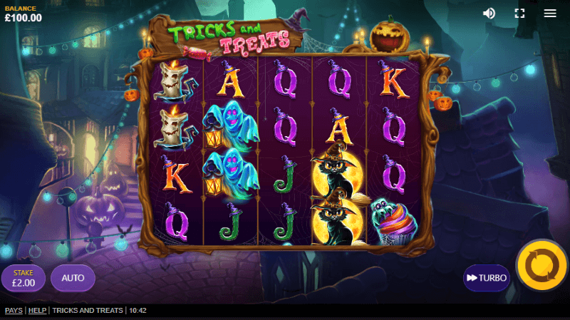 Tricks And Treats slot layout