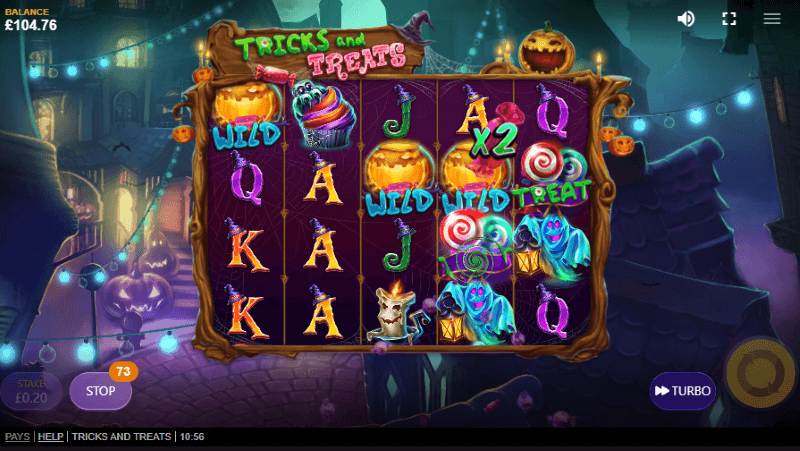 Tricks And Treats slot symbols