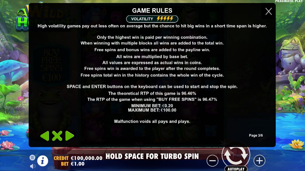 Wild Hop and Drop Game Rules