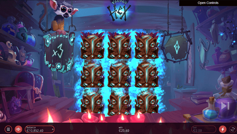 Voodoo Hex slot symbols