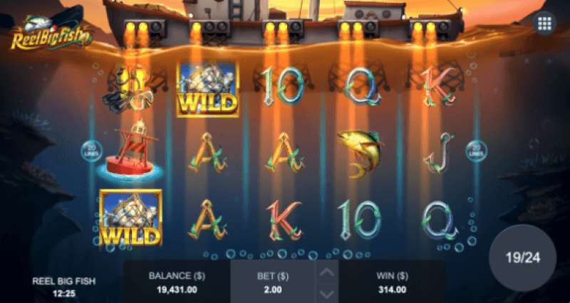 Blue Guru games - Reel Big Fish slot