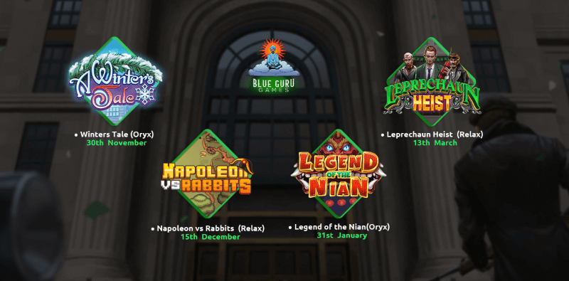 Blue Guru games releases