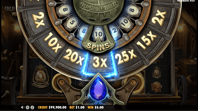 Old Gold Miner Megaways free spins