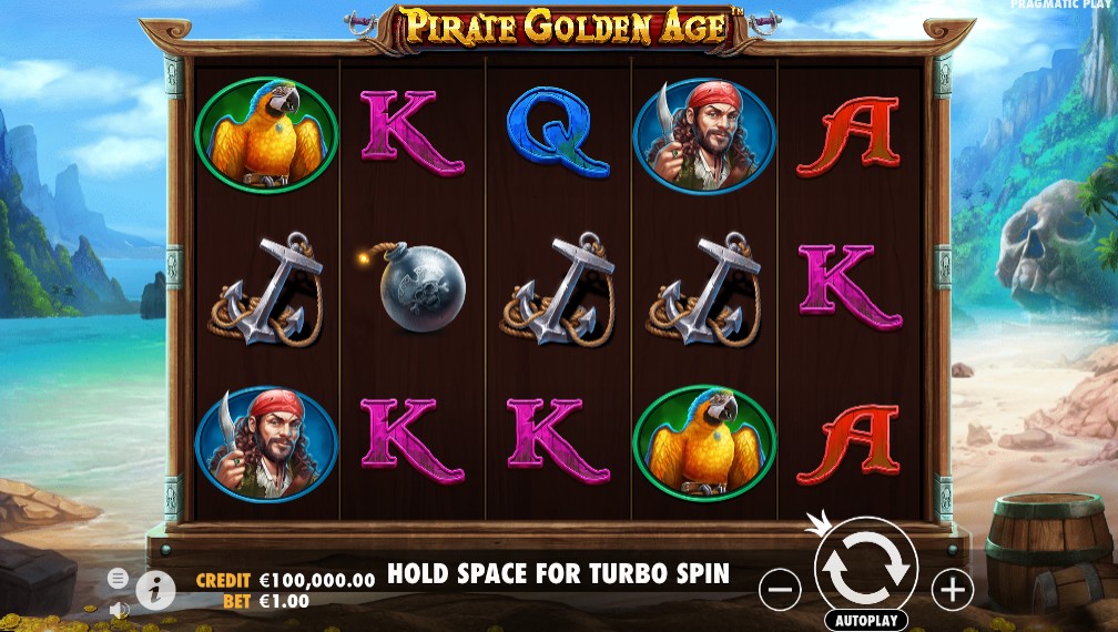 Pirate Golden Age Main Screen