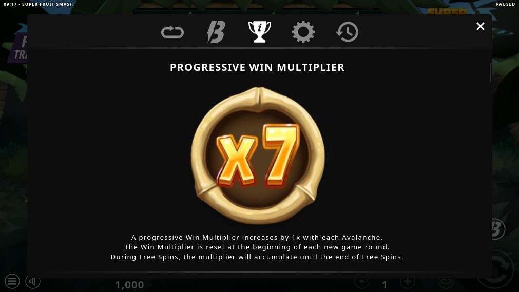 Super Fruit Smash Avalanche Multipliers
