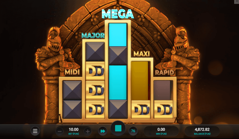 Templar Tumble 2 Dream Drop progressive jackpots