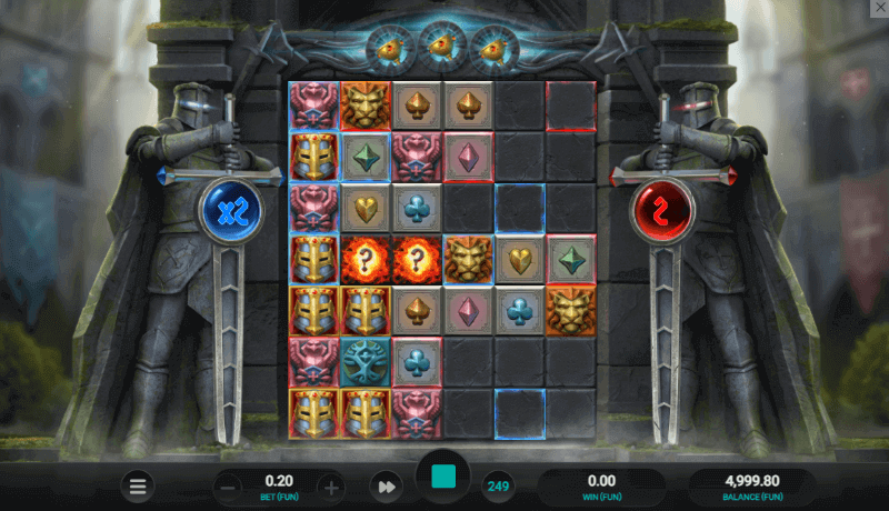 Templar Tumble 2 Dream Drop slot symbols