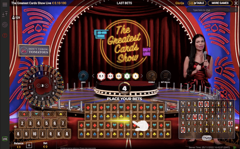 The Greatest Cards Show Playtech