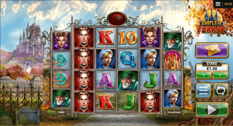 Castle Of Terror slot layout