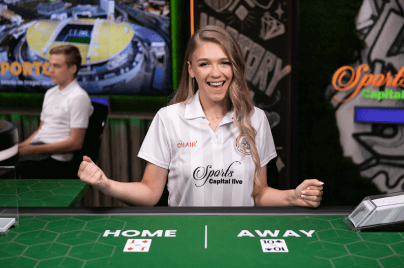 Card Matchup live dealer game